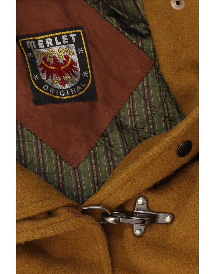 Merlet Womens Oversized Duffle Coat UK 18 XL Khaki