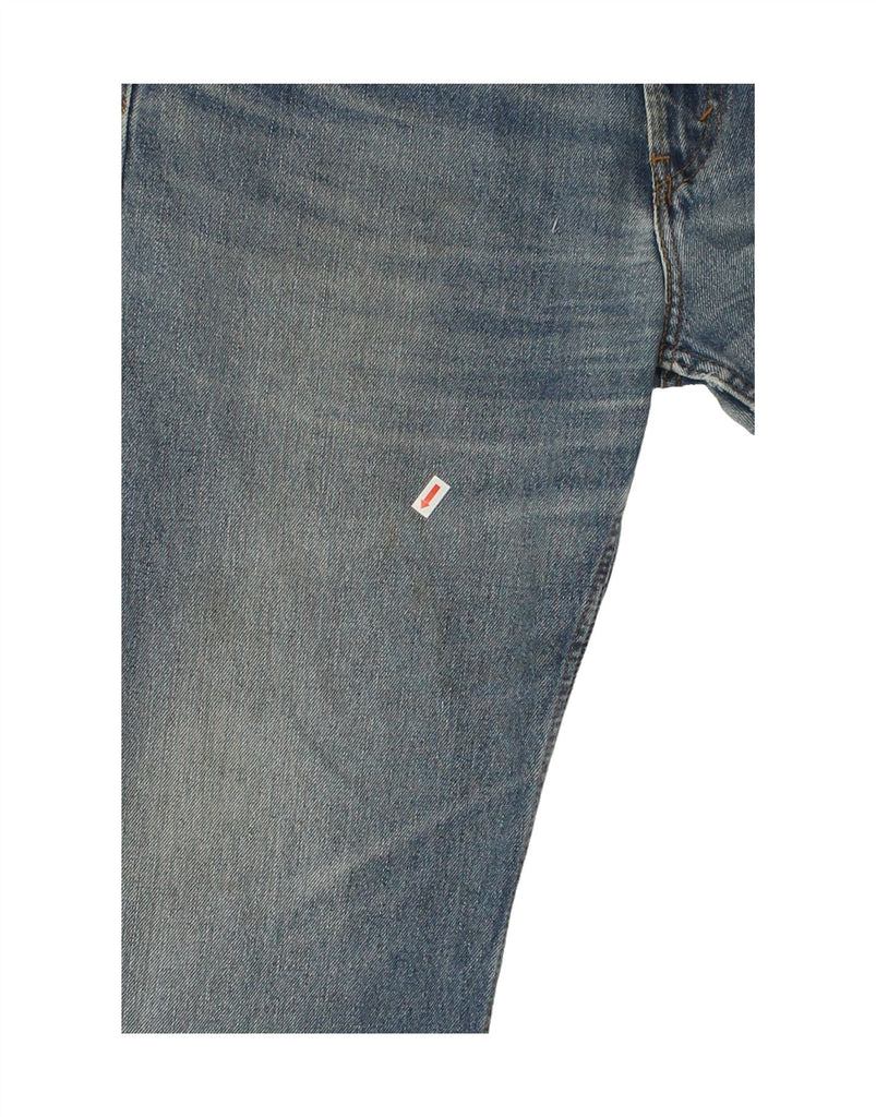 LEVI'S Mens 505 Regular Fit Straight Jeans W38 L29 Blue Cotton | Vintage Levi's | Thrift | Second-Hand Levi's | Used Clothing | Messina Hembry 