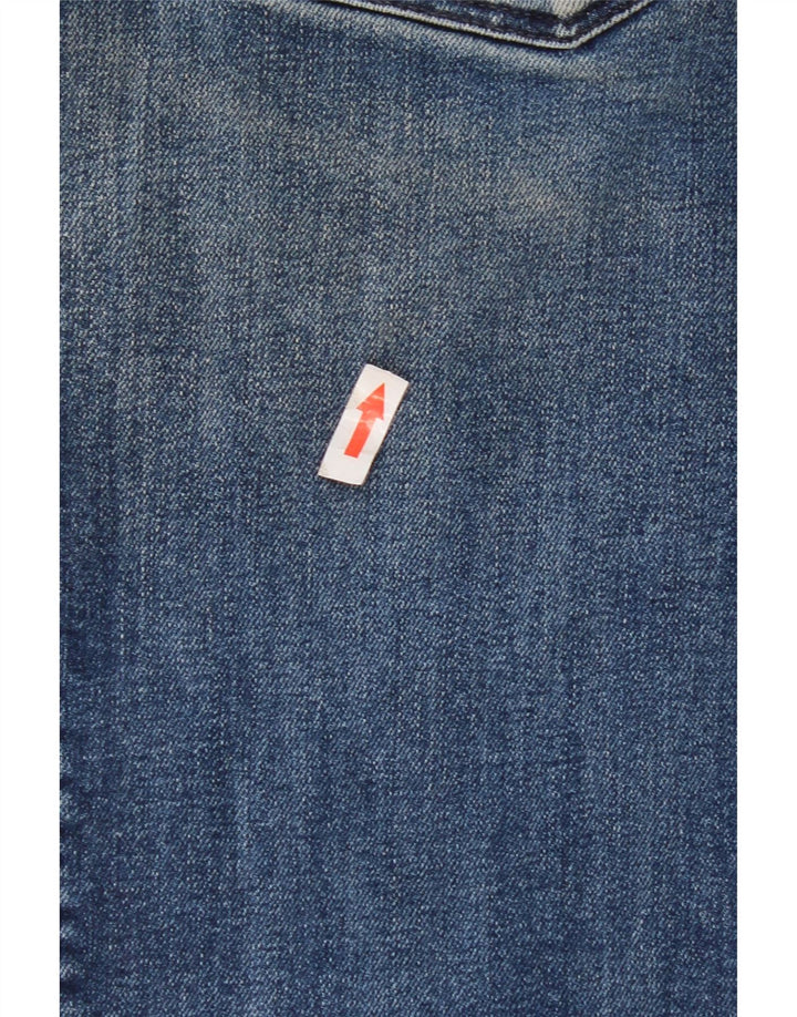 Hugo Boss Mens Slim Jeans W34 L34 Blue Cotton
