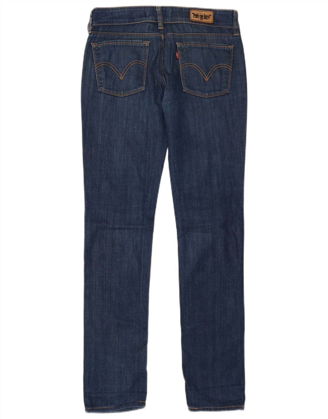 Levi's Womens 571 Slim Jeans W32 L34 Blue Cotton