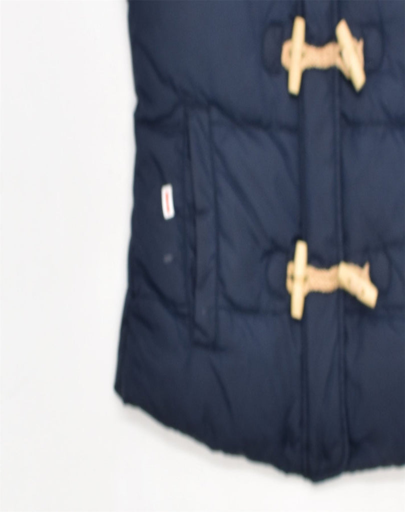 JACK WILLS Womens Padded Gilet UK 10 Small Navy Blue Nylon | Vintage | Thrift | Second-Hand | Used Clothing | Messina Hembry 