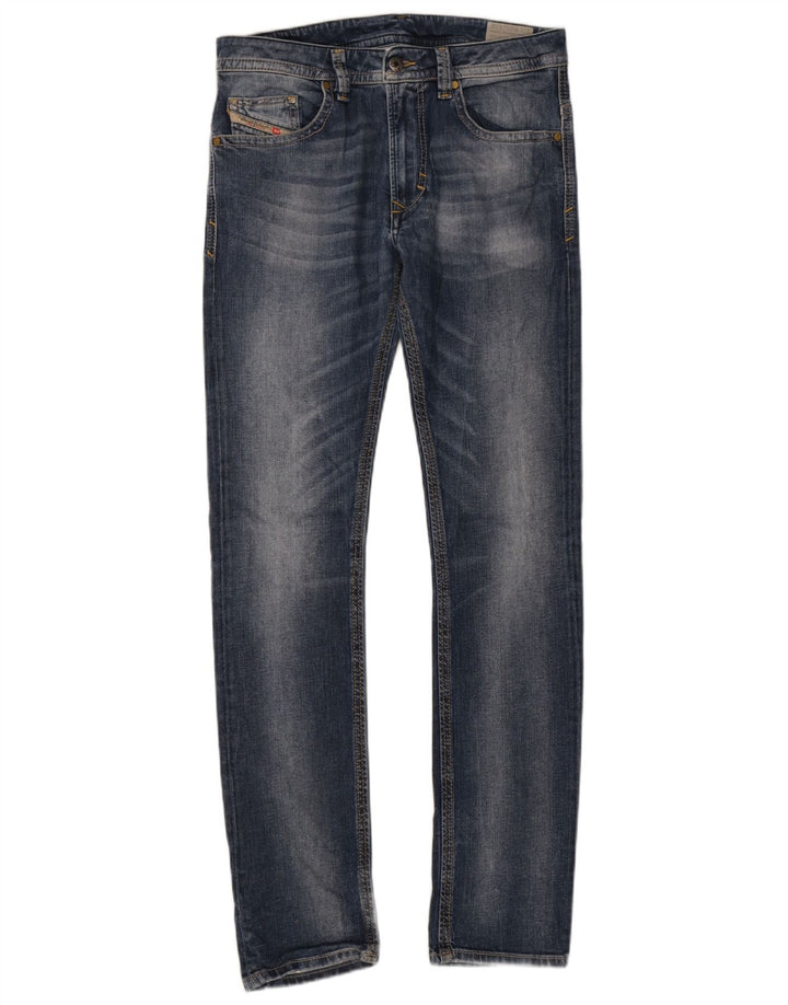 Diesel Womens Thavar Slim Skinny Jeans W30 L32 Blue