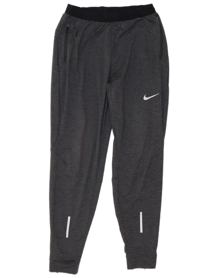 Nike Mens Dri Fit Tracksuit Trousers Joggers Medium  Grey