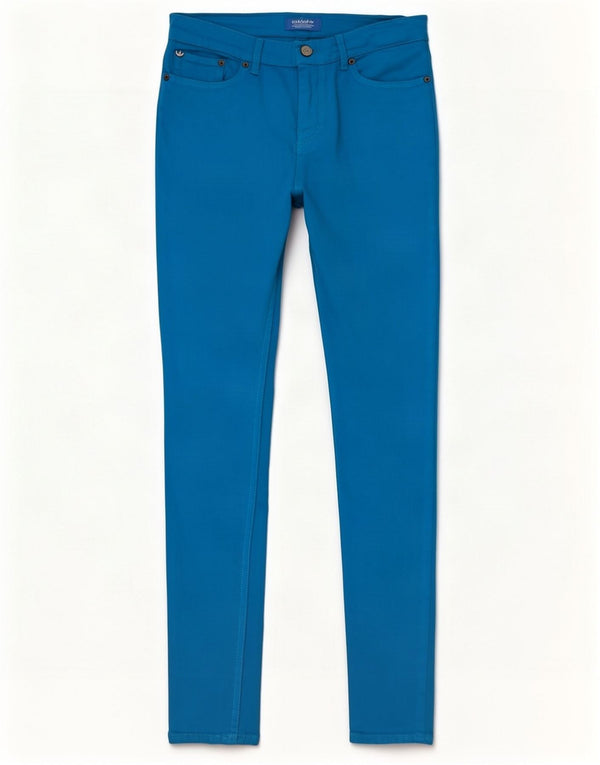 Adidas Womens Skinny Jeans W28 L32 Blue Cotton