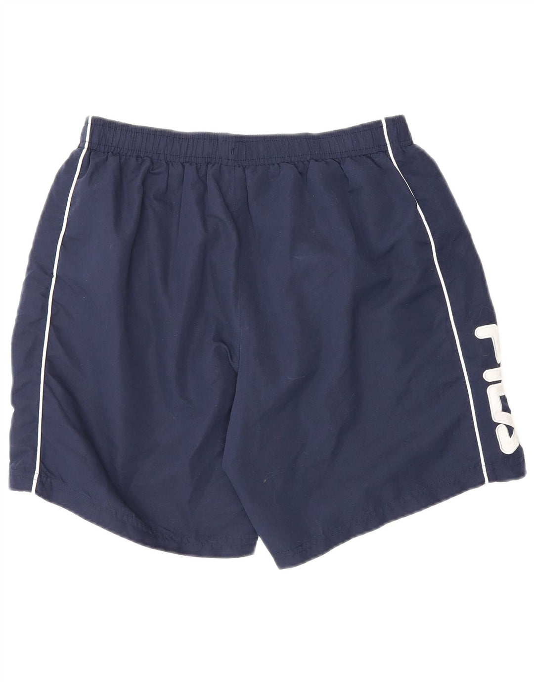 Fila Boys Graphic Sport Shorts 13-14 Years XL Navy Blue Polyester