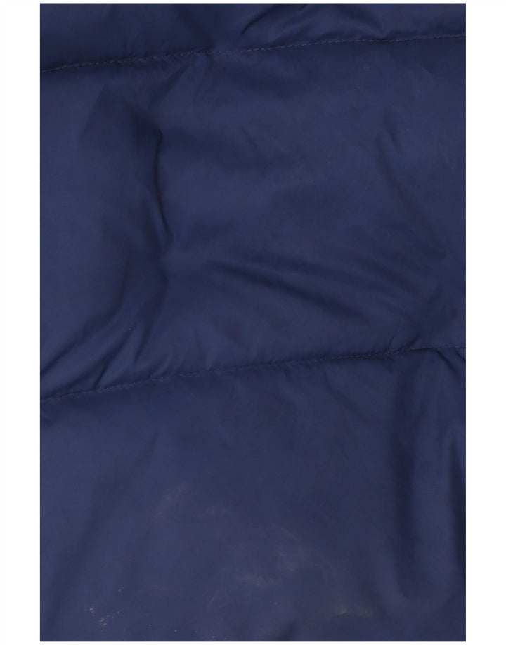 LACOSTE Mens Padded Gilet IT 52 XL Blue Polyamide