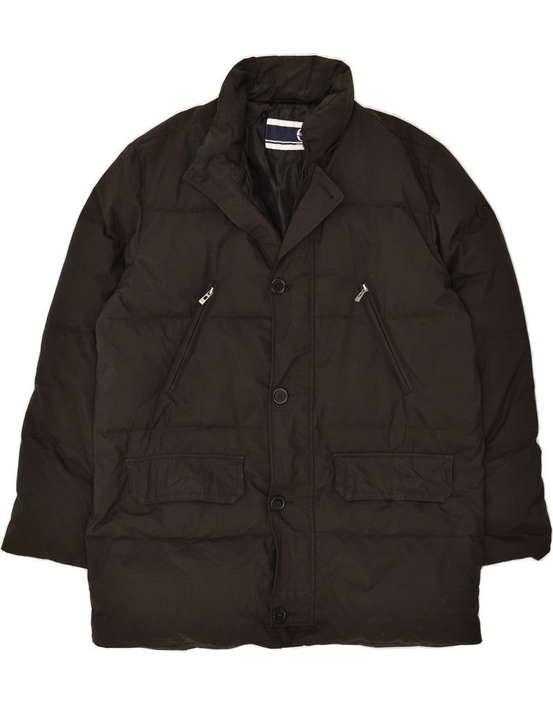 SERGIO TACCHINI Mens Padded Coat EU 54 2XL Black Polyamide Vintage Sergio Tacchini and Second-Hand Sergio Tacchini from Messina Hembry 