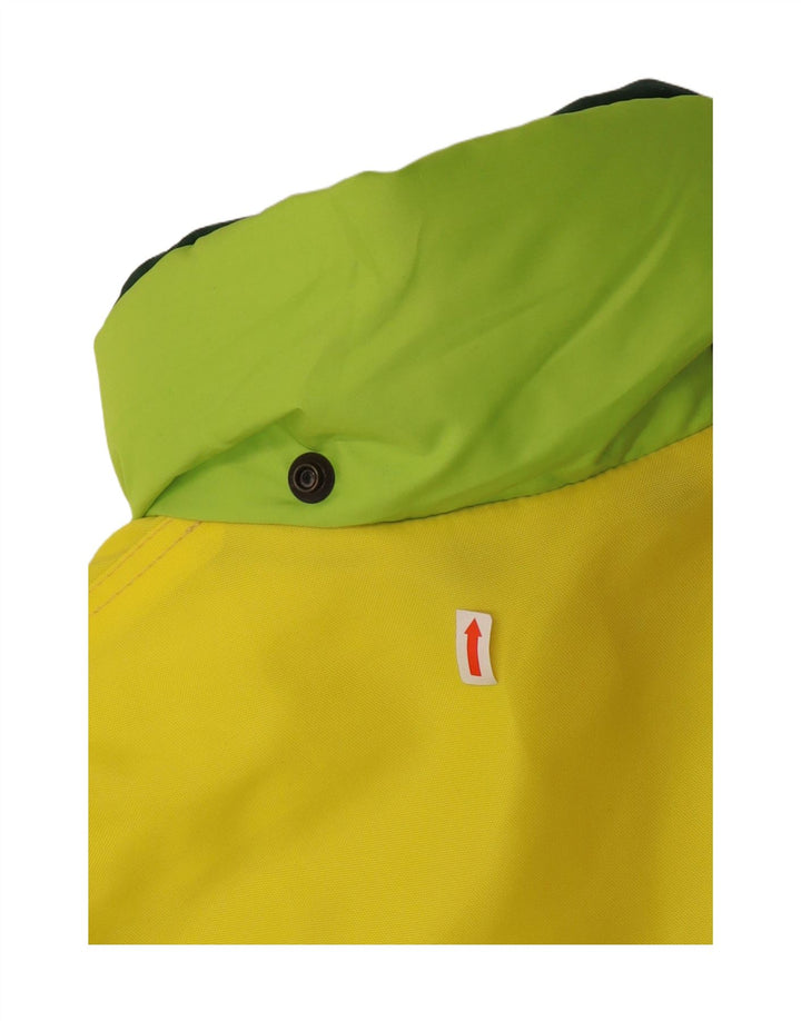 VINTAGE Mens Padded Jacket IT 48 Medium Green Colourblock Polyester Vintage Vintage and Second-Hand Vintage from Messina Hembry 