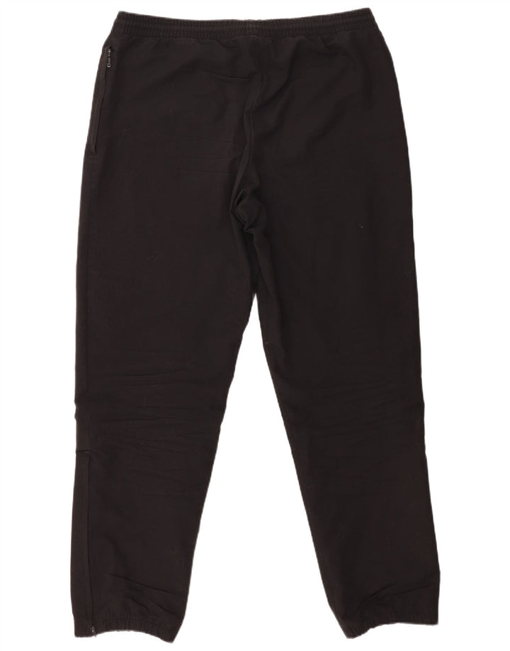 Adidas Mens Tracksuit Trousers Joggers UK 40/42 Medium  Black Polyester