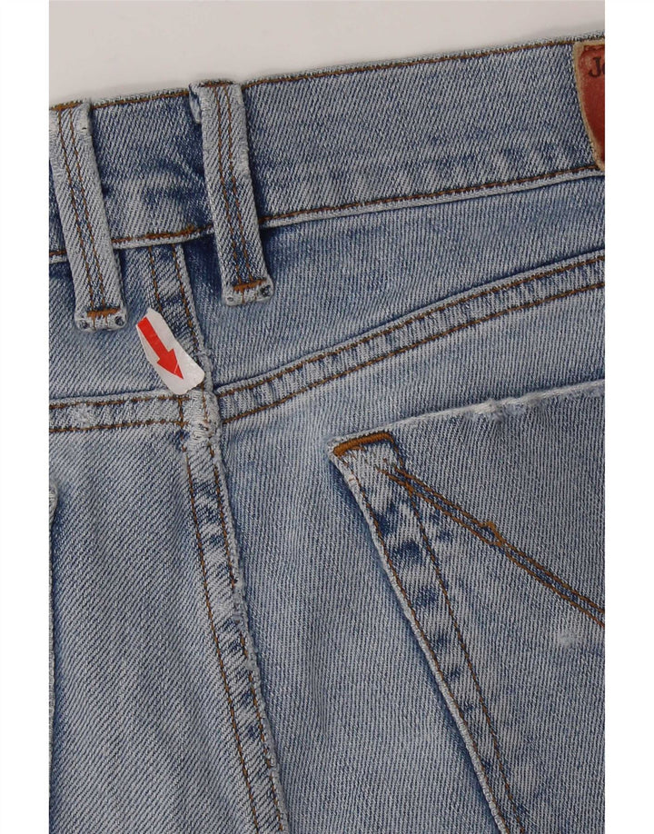 Jeckerson Womens Straight Jeans W29 L27 Blue Cotton
