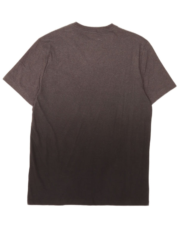 Calvin Klein Jeans Mens Graphic T-Shirt Top Medium Black Colourblock Cotton