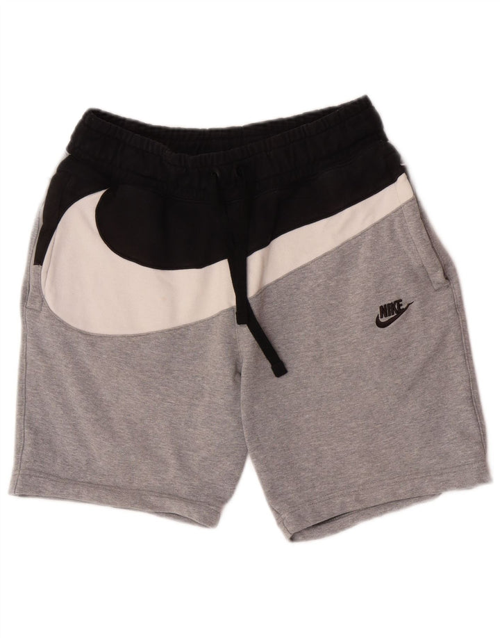 Nike Mens Sport Shorts Medium  Grey Colourblock Cotton
