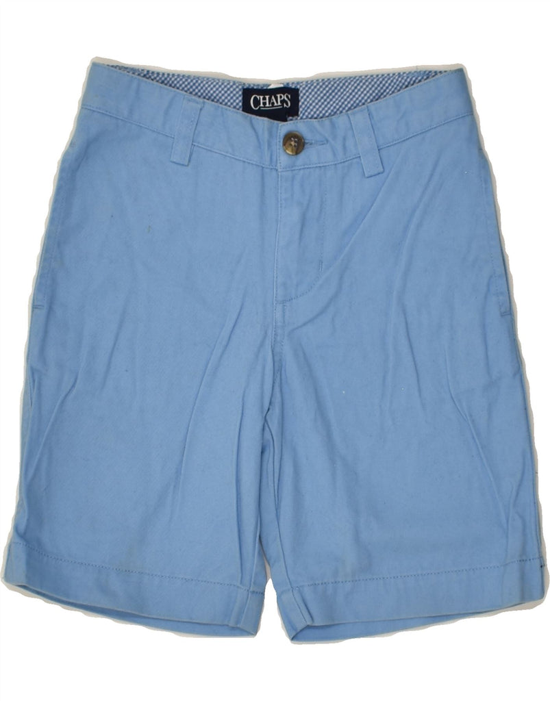 CHAPS Girls Chino Shorts 4-5 Years W22 Blue Cotton | Vintage Chaps | Thrift | Second-Hand Chaps | Used Clothing | Messina Hembry 