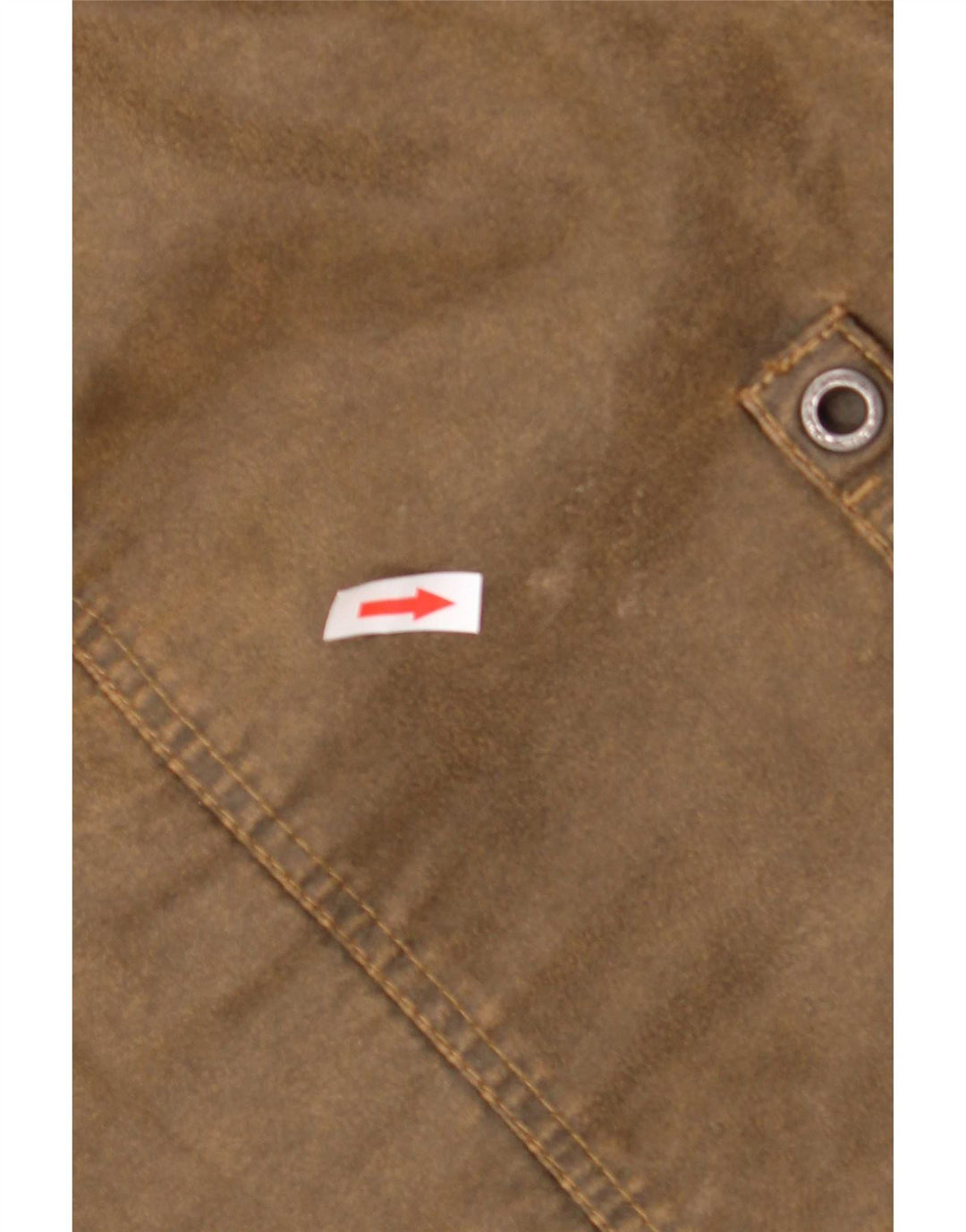 Camel Active Mens Military Jacket IT 52 XL Brown Cotton