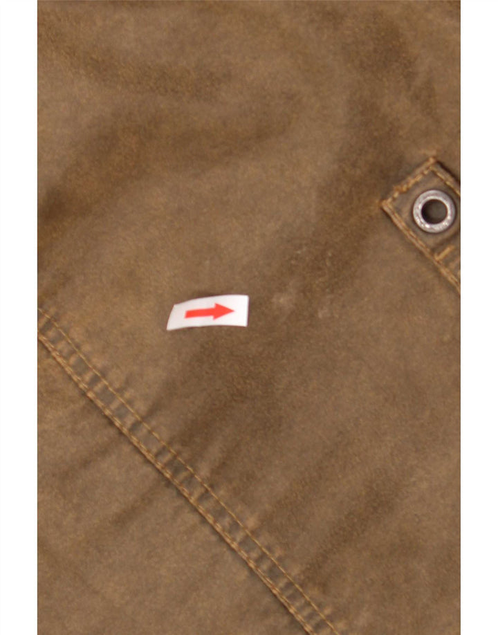 Camel Active Mens Military Jacket IT 52 XL Brown Cotton