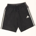 ADIDAS Mens Sport Shorts Small Black Polyester Vintage Adidas and Second-Hand Adidas from Messina Hembry 
