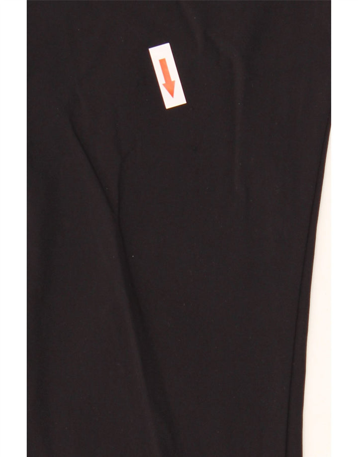 Nike Womens Dri Fit Leggings UK 14 Medium  Black Nylon