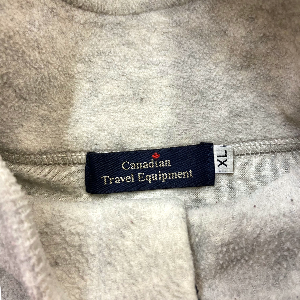 Canadian Travel Equipment Fleece | Vintage High End Outdoors Hiking Grey VTG | Vintage Messina Hembry | Thrift | Second-Hand Messina Hembry | Used Clothing | Messina Hembry 