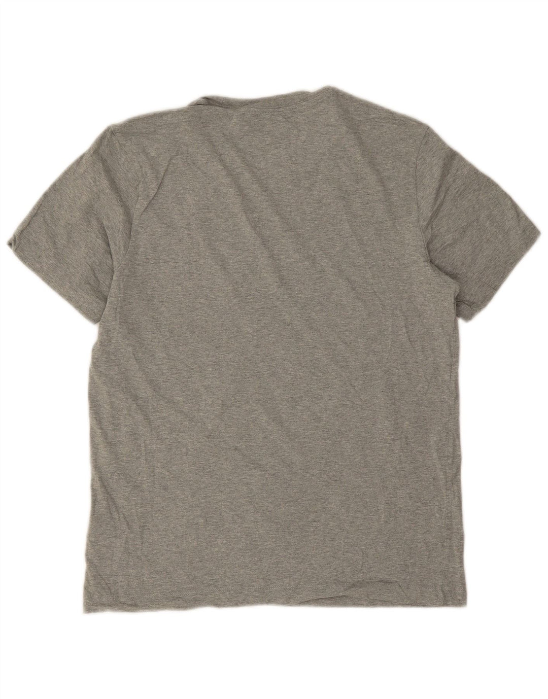 Nike Mens T-Shirt Top Medium Grey Flecked Cotton