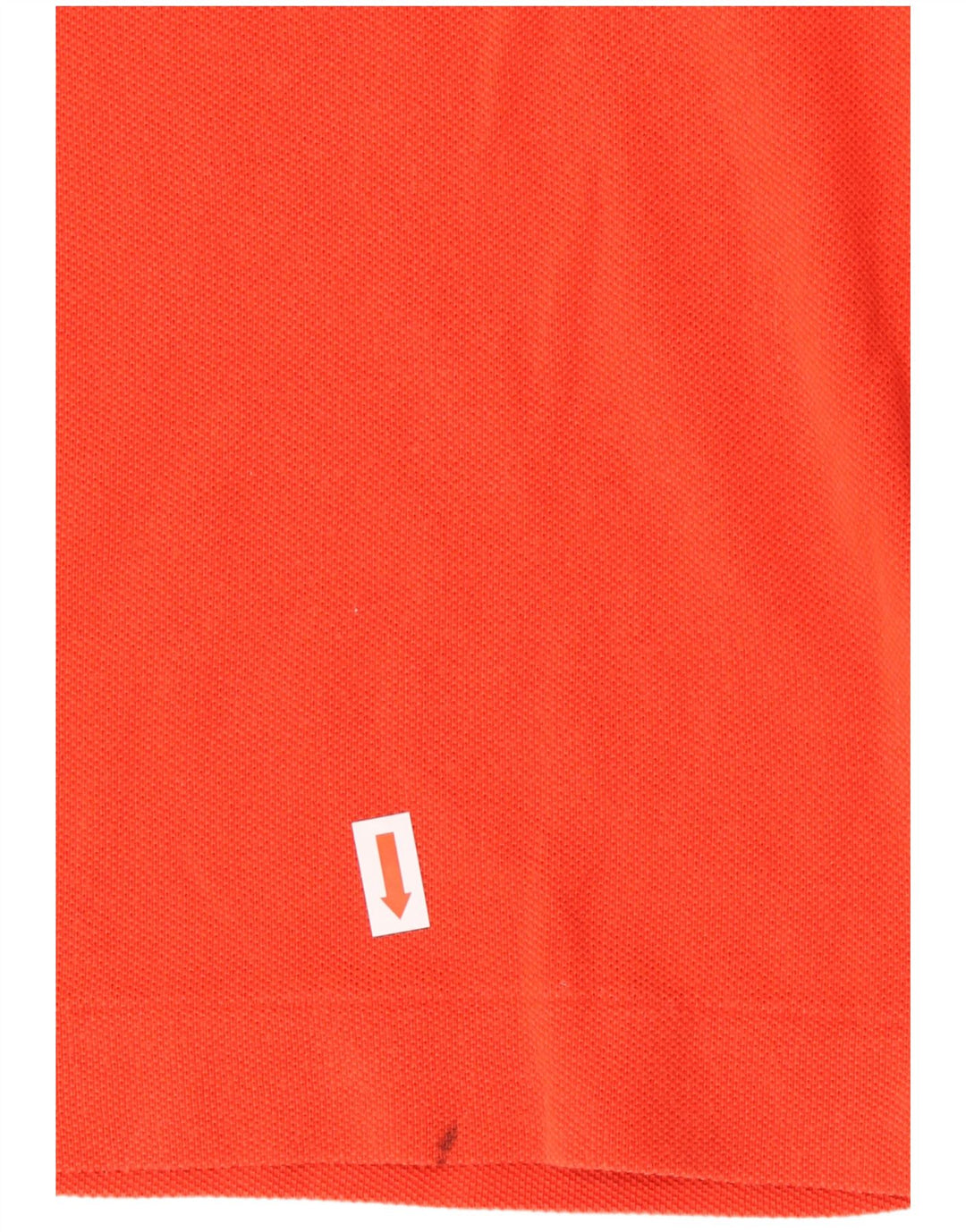 LACOSTE Mens Classic Fit Polo Shirt Size 4 Medium Orange Cotton