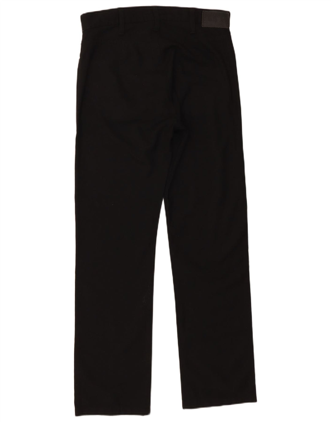 Armani Womens Slim Casual Trousers W30 L30 Black Polyester
