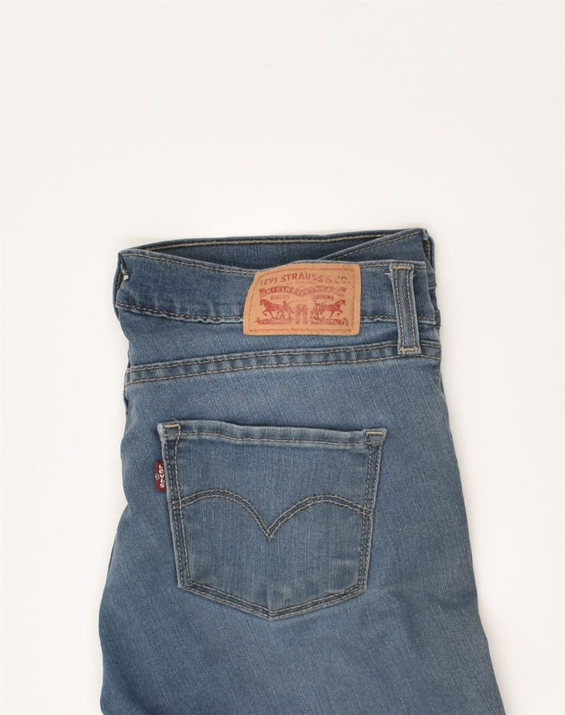 LEVI'S Womens High Waist Slim Jeans W28 L28 Blue Cotton | Vintage Levi's | Thrift | Second-Hand Levi's | Used Clothing | Messina Hembry 