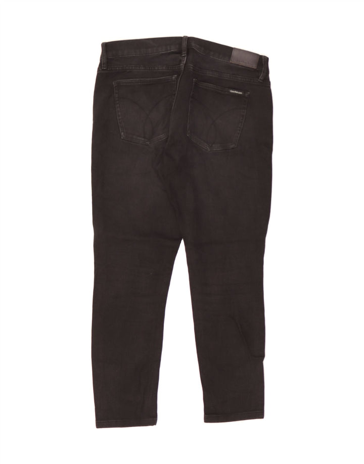CALVIN KLEIN Womens Slim Jeans W31 L26 Black Cotton Vintage Calvin Klein and Second-Hand Calvin Klein from Messina Hembry 
