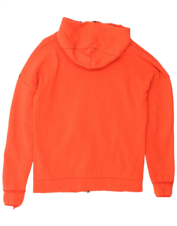Adidas Mens Graphic Zip Hoodie Sweater Medium Red