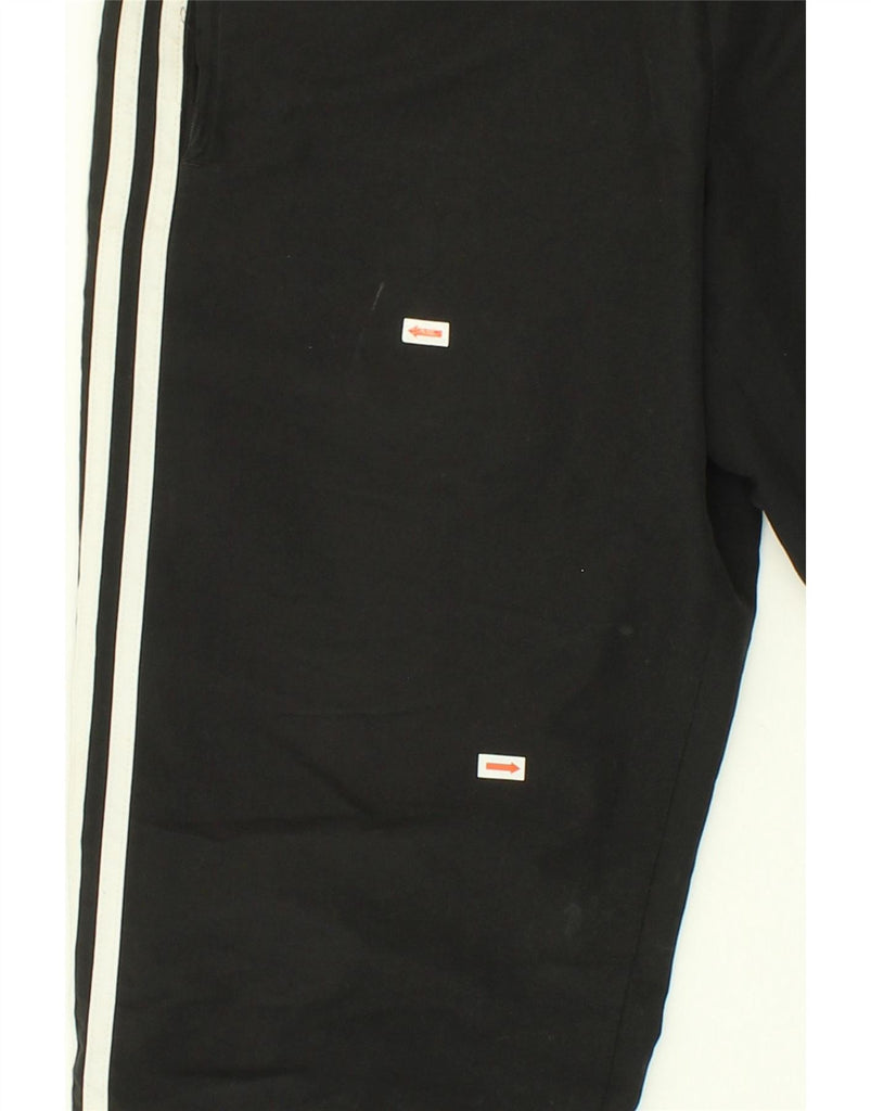 ADIDAS Mens Tracksuit Trousers UK 38/40 Medium Black Vintage Adidas and Second-Hand Adidas from Messina Hembry 