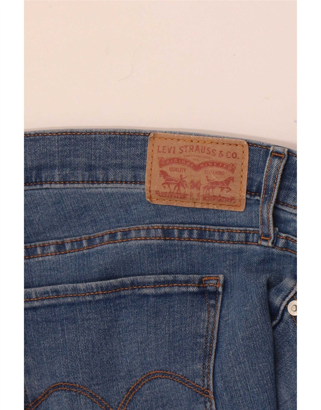 Levi's Womens Bootcut Jeans W36 L32 Blue