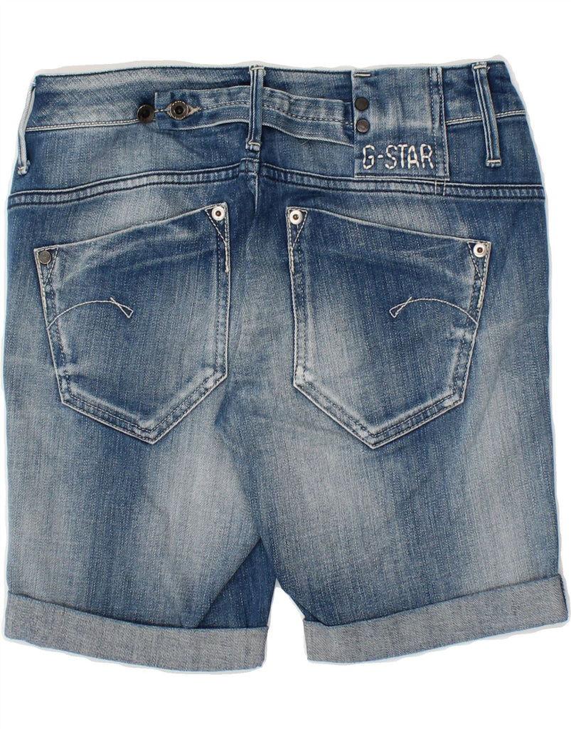 G-STAR Womens Denim Shorts W27 Small  Blue Cotton Vintage G-Star and Second-Hand G-Star from Messina Hembry 