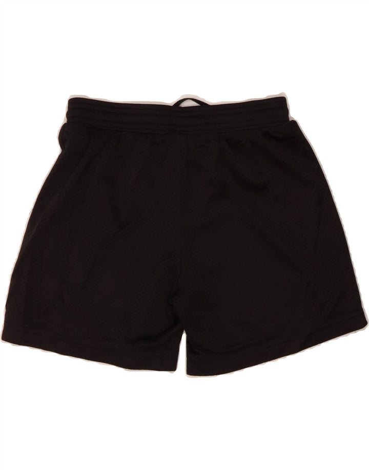 REEBOK Girls Sport Shorts 12-13 Years Large Black Polyester Vintage Reebok and Second-Hand Reebok from Messina Hembry 