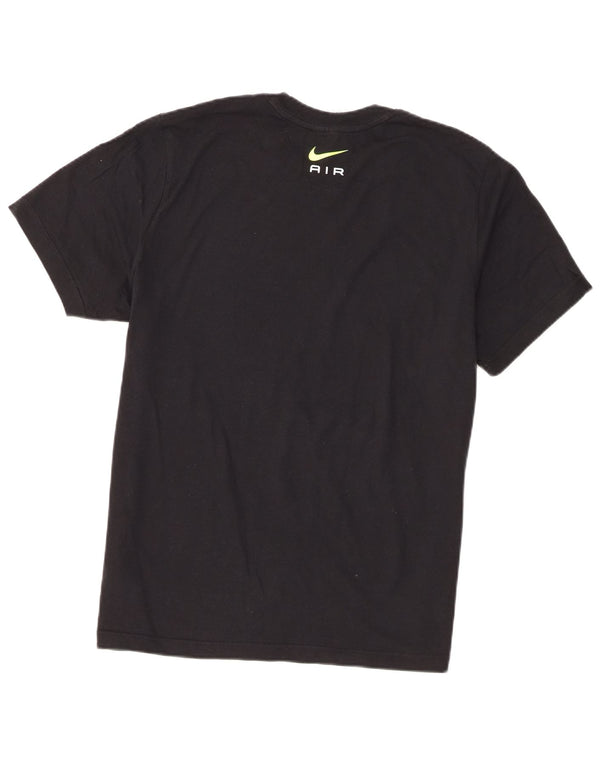 Nike Mens Graphic T-Shirt Top Large Black Cotton