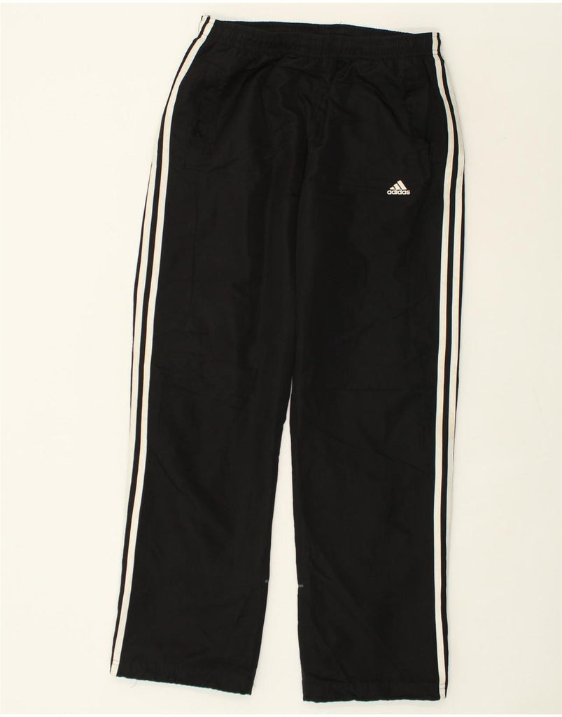 ADIDAS Mens Tracksuit Trousers UK 40/42 Medium Black Polyester | Vintage Adidas | Thrift | Second-Hand Adidas | Used Clothing | Messina Hembry 