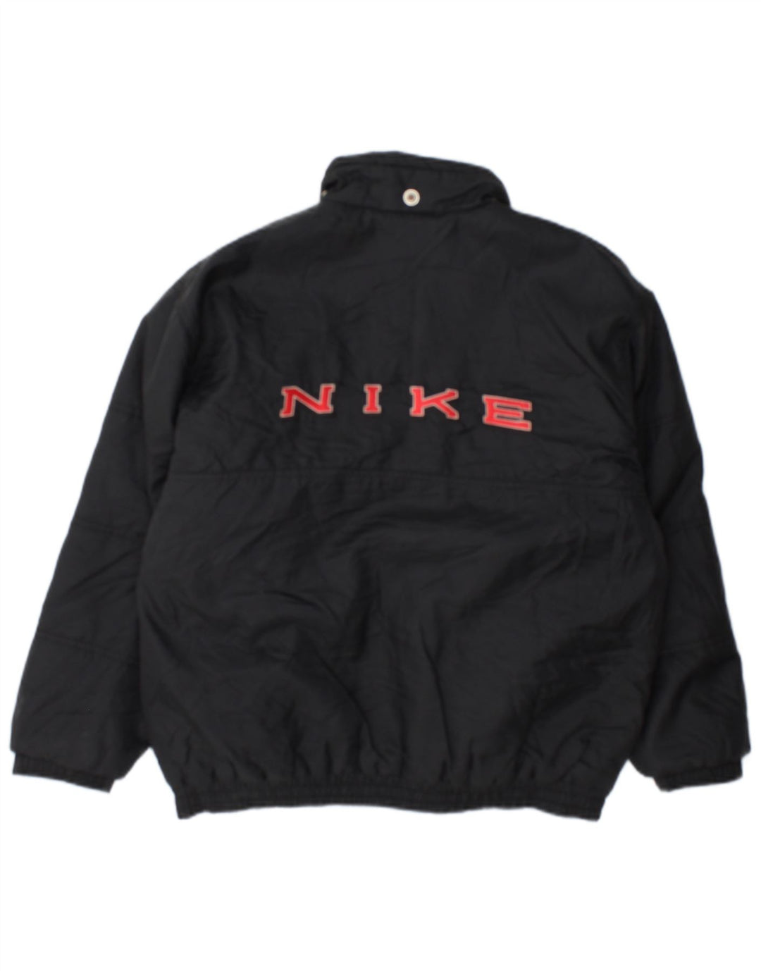 Nike Boys Graphic Padded Jacket 12-13 Years Large Black Nylon