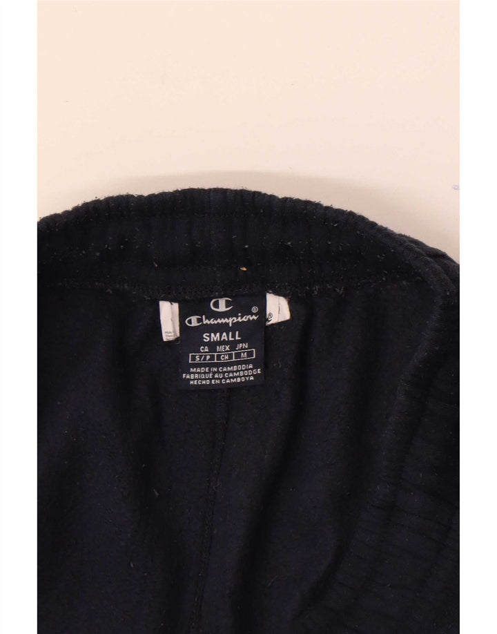 Champion Mens Graphic Tracksuit Trousers Joggers Small Navy Blue