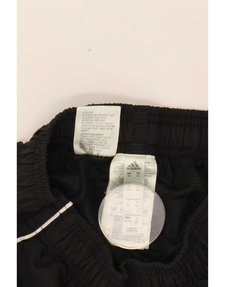 Adidas Mens Tracksuit Trousers XS Black Polyester