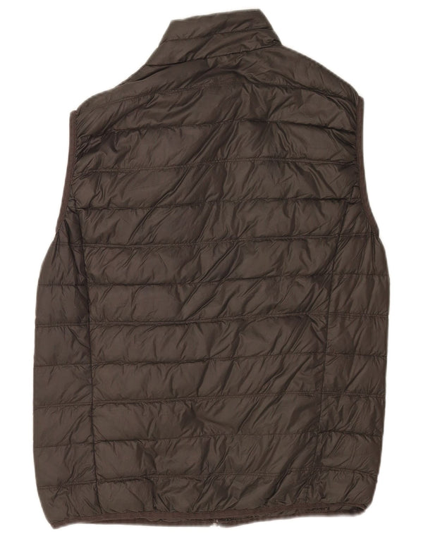 Emporio Armani Mens Padded Gilet UK 40 Large Green Polyamide