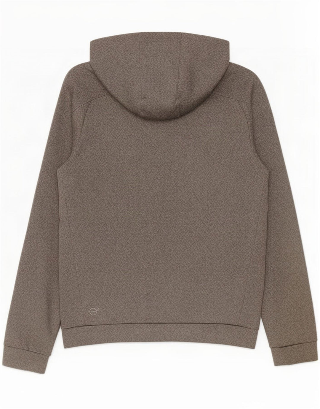 Puma Mens Zip Hoodie Sweater Large Grey Flecked Polyester