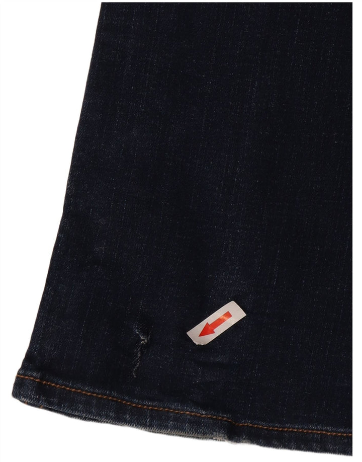 Tommy Hilfiger Mens Rhonda Bootcut Jeans W29 L34 Blue Cotton