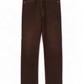 Gas Mens Straight Jeans W30 L32 Brown Cotton