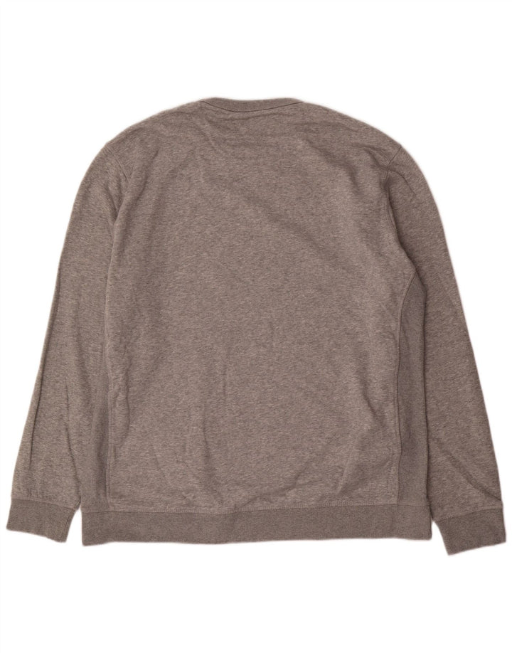 Penguin Mens Sweatshirt Jumper XL Grey Cotton
