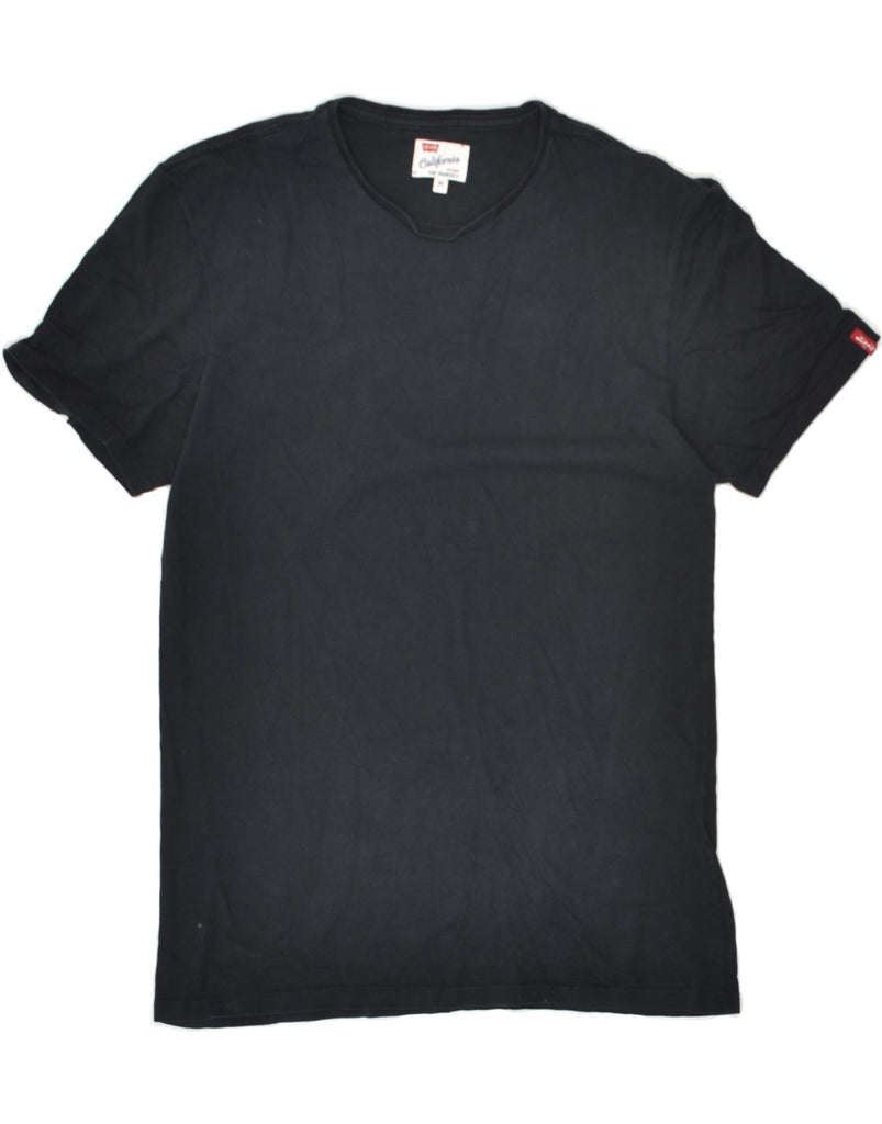 LEVI'S Mens T-Shirt Top Medium Black Cotton | Vintage Levi's | Thrift | Second-Hand Levi's | Used Clothing | Messina Hembry 