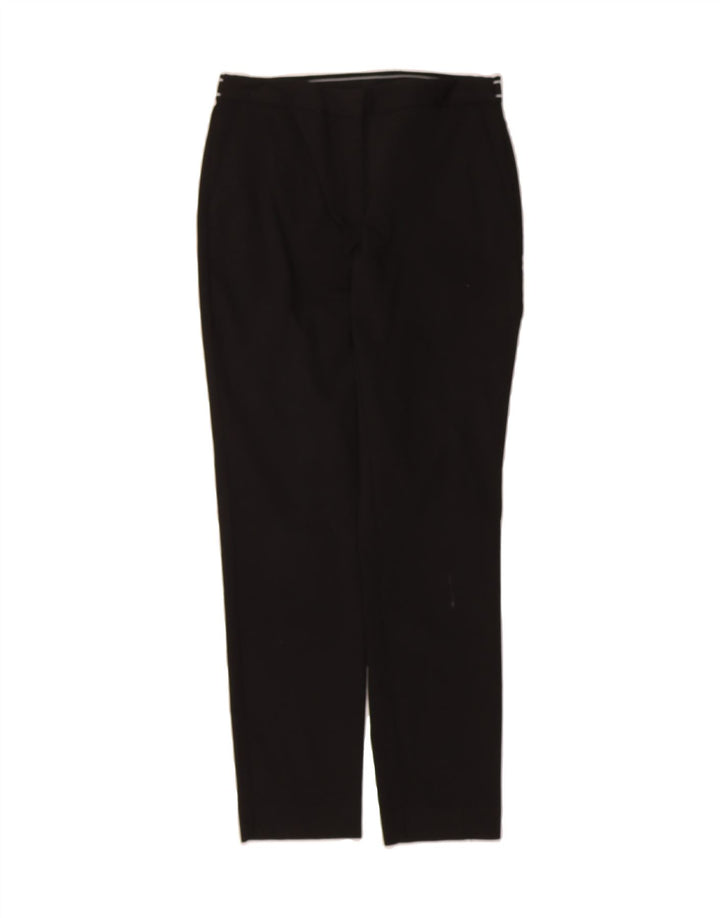 ZARA Womens Slim Chino Trousers Medium W28 L27 Black Cotton Vintage Zara and Second-Hand Zara from Messina Hembry 