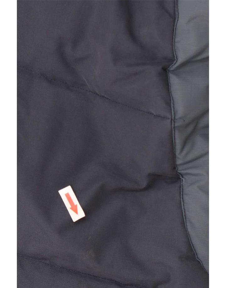 Helly Hansen Mens Padded Jacket UK 36 Small Navy Blue Colourblock Nylon