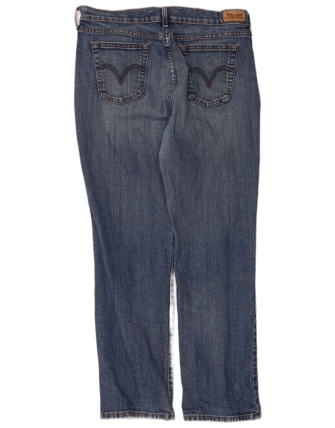 Levi's Mens 505 Straight Jeans US 12 Large W32 L29 Blue Cotton