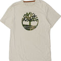 TIMBERLAND Mens Graphic T-Shirt Top Large White