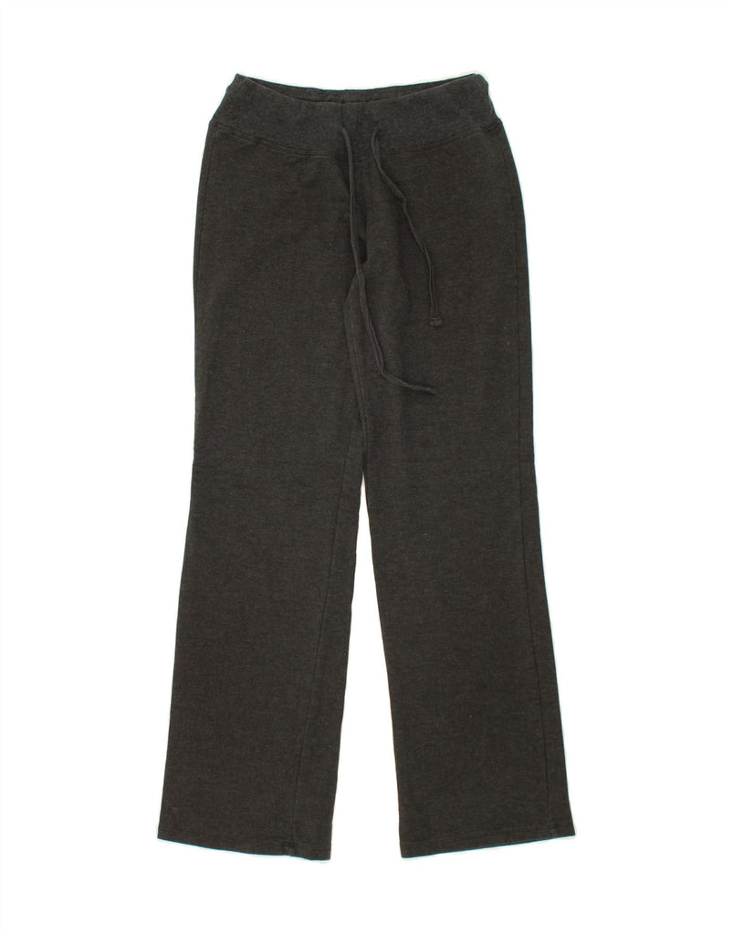 EDDIE BAUER Womens Tracksuit Trousers UK 10 Small  Grey Cotton Vintage Eddie Bauer and Second-Hand Eddie Bauer from Messina Hembry 