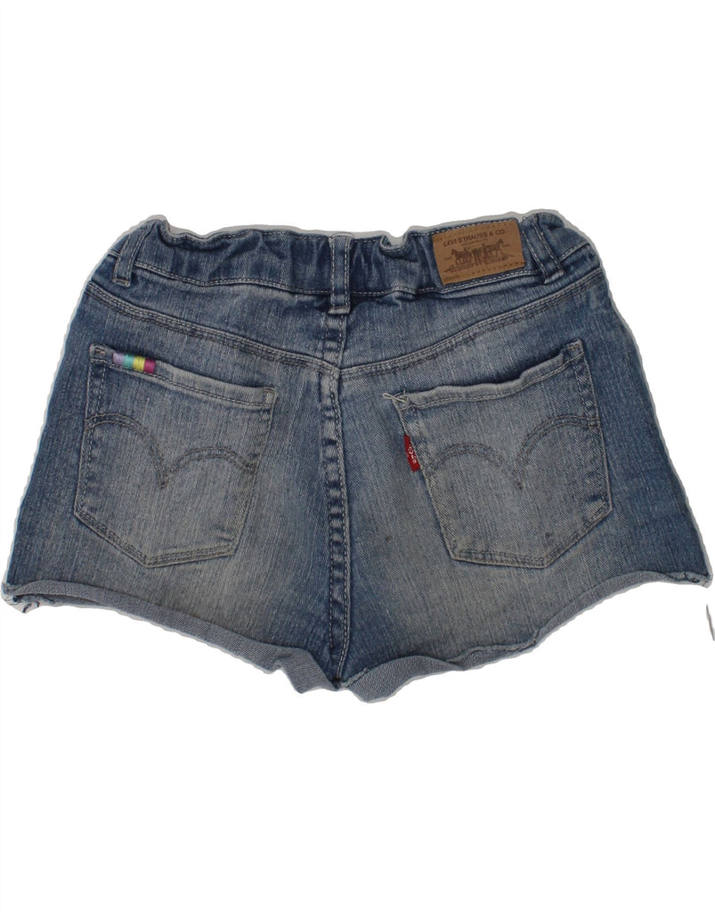 LEVI'S Girls Denim Shorts 9-10 Years W24  Blue Ramie | Vintage Levi's | Thrift | Second-Hand Levi's | Used Clothing | Messina Hembry 