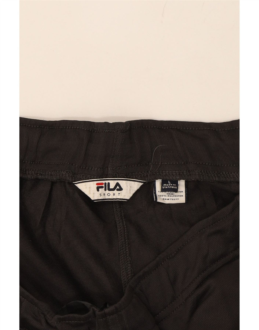 FILA Womens Tracksuit Trousers UK 16 Large  Grey Polyester Vintage Fila and Second-Hand Fila from Messina Hembry 